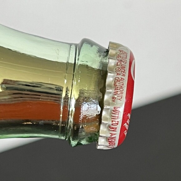 VTG 90S COCA COLA SILVER CHROME METAL COKE BOTTLE NEW ORLEANS STAMPED CO - Picture 6 of 12